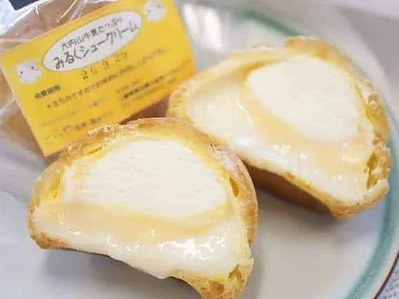 大紀町のスイーツミルクシュークリーム