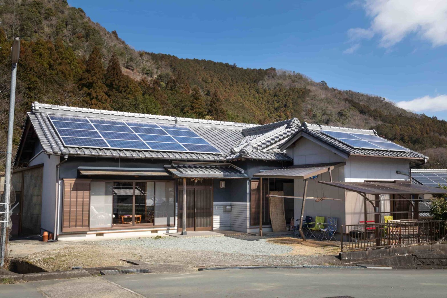 民泊三吉が運営している大紀町日本一のふるさと村別館の外観