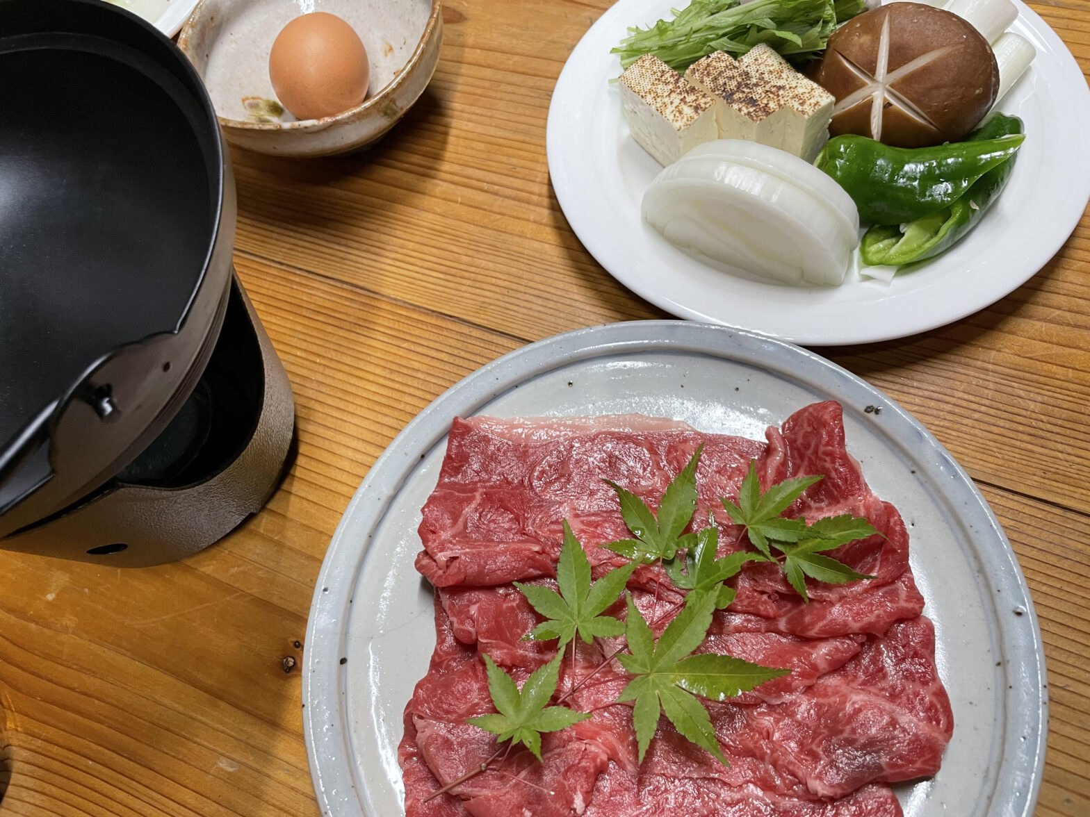 松阪牛のすき焼き宿泊プラン