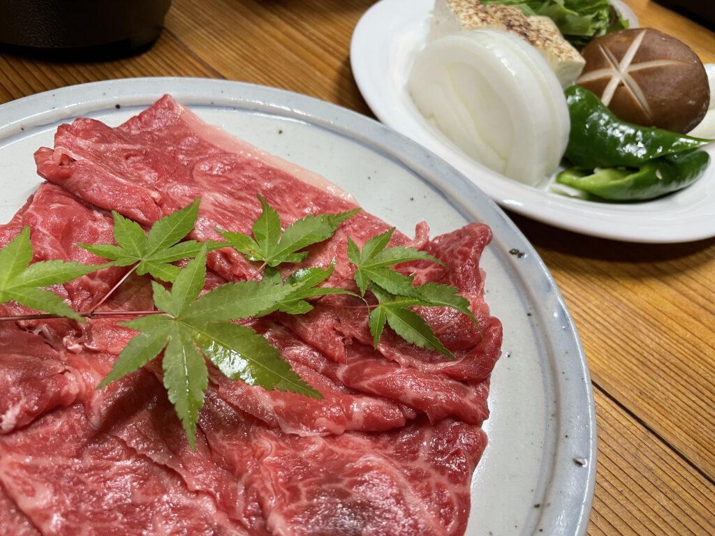 松阪牛のすき焼き宿泊プラン