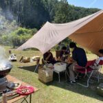 デイキャンプの様子_民泊三吉