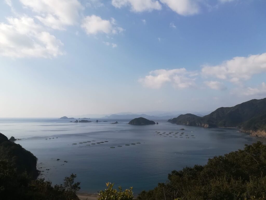 白浜公園から見える景色