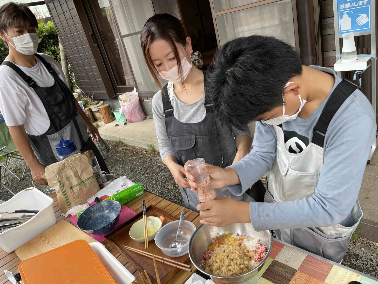 家族で楽しむプランクBBQ