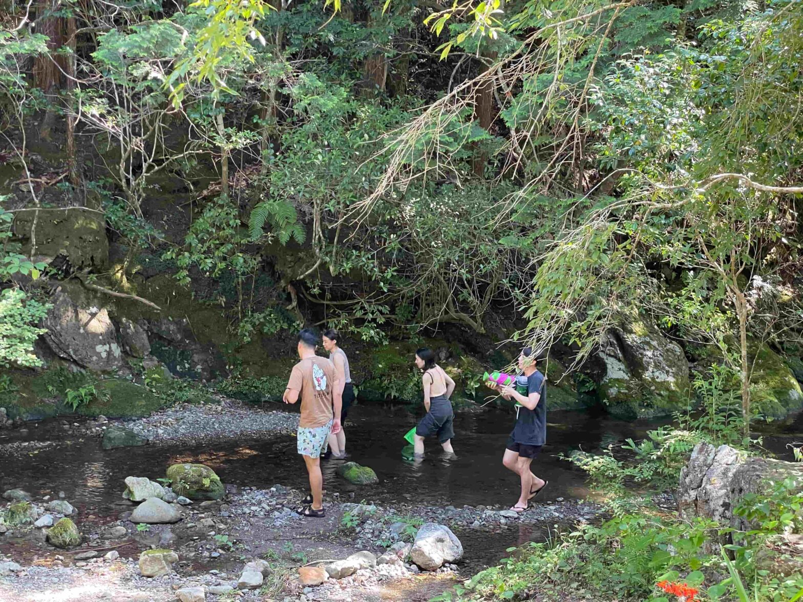 穴場三重の川遊び