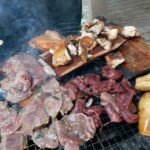 四季の森キャンプ場でプランクBBQ