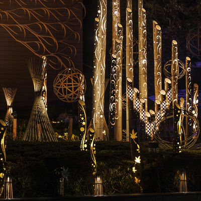 総合文化センターそうぶんの竹あかりイベント詳細の画像