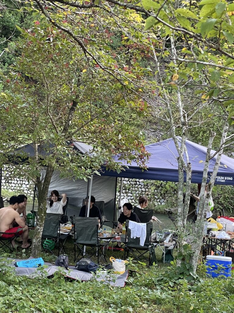 体験ハウスみよし、田舎の穴場川遊び日帰り手ぶらBBQを大人友達同士で開催