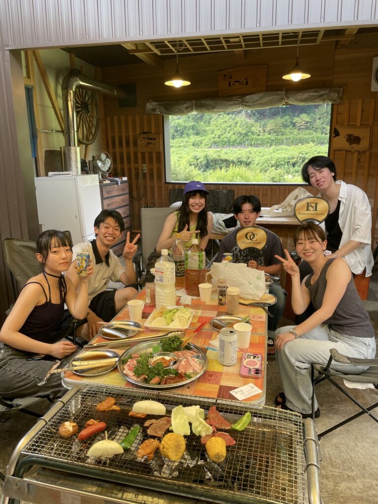 夏に三重の一軒家BBQ場で帰省して同級生友達と穴場日帰り手ぶらBBQ